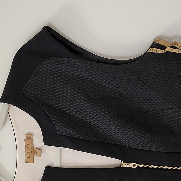 Ted Baker London Raid Dress Black size 3 - Picture 11 of 16